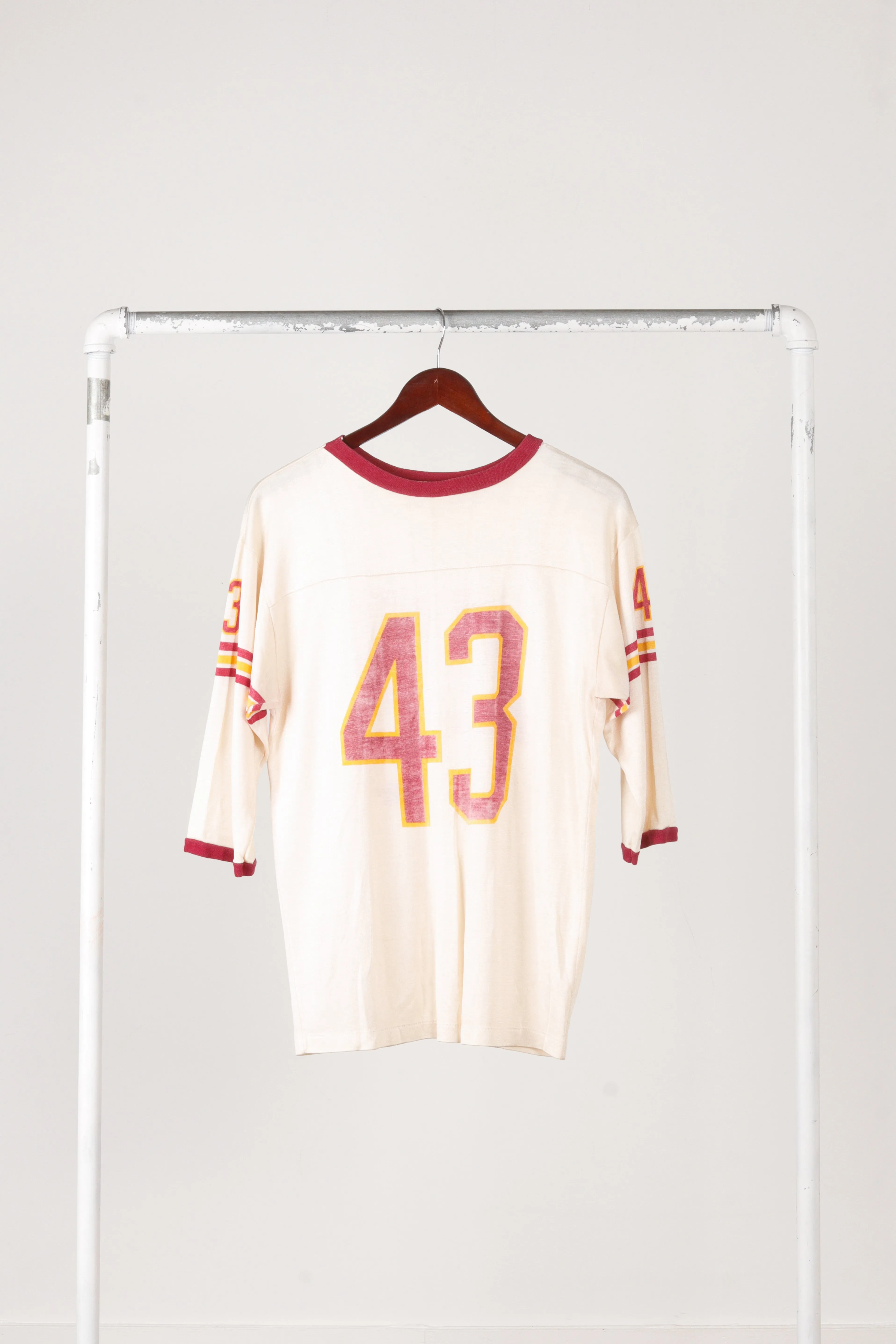 Vintage 50's Allison '43' Football Raglan 3/4 Sleeve Shirt