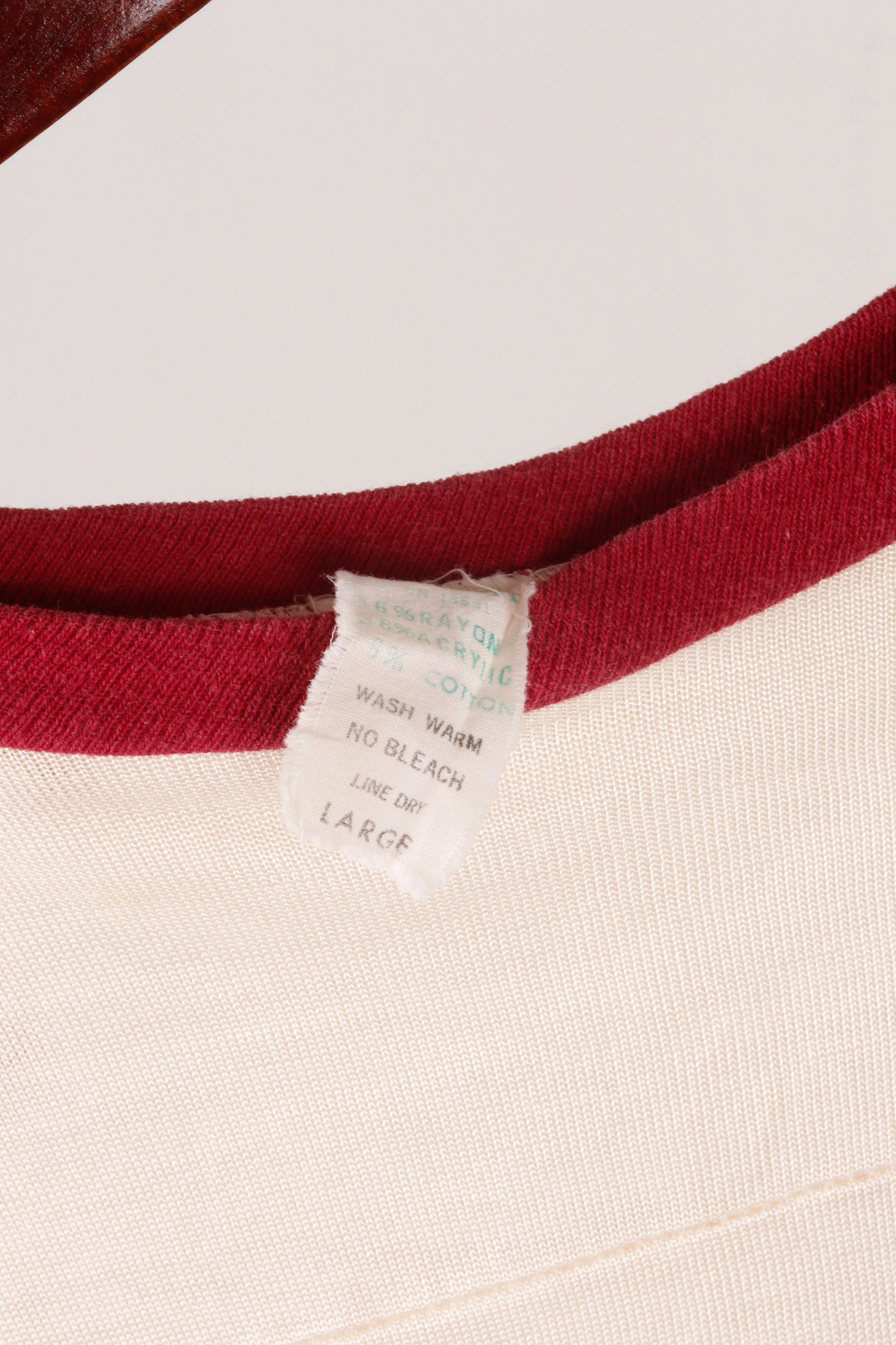 Vintage 50's Allison '43' Football Raglan 3/4 Sleeve Shirt
