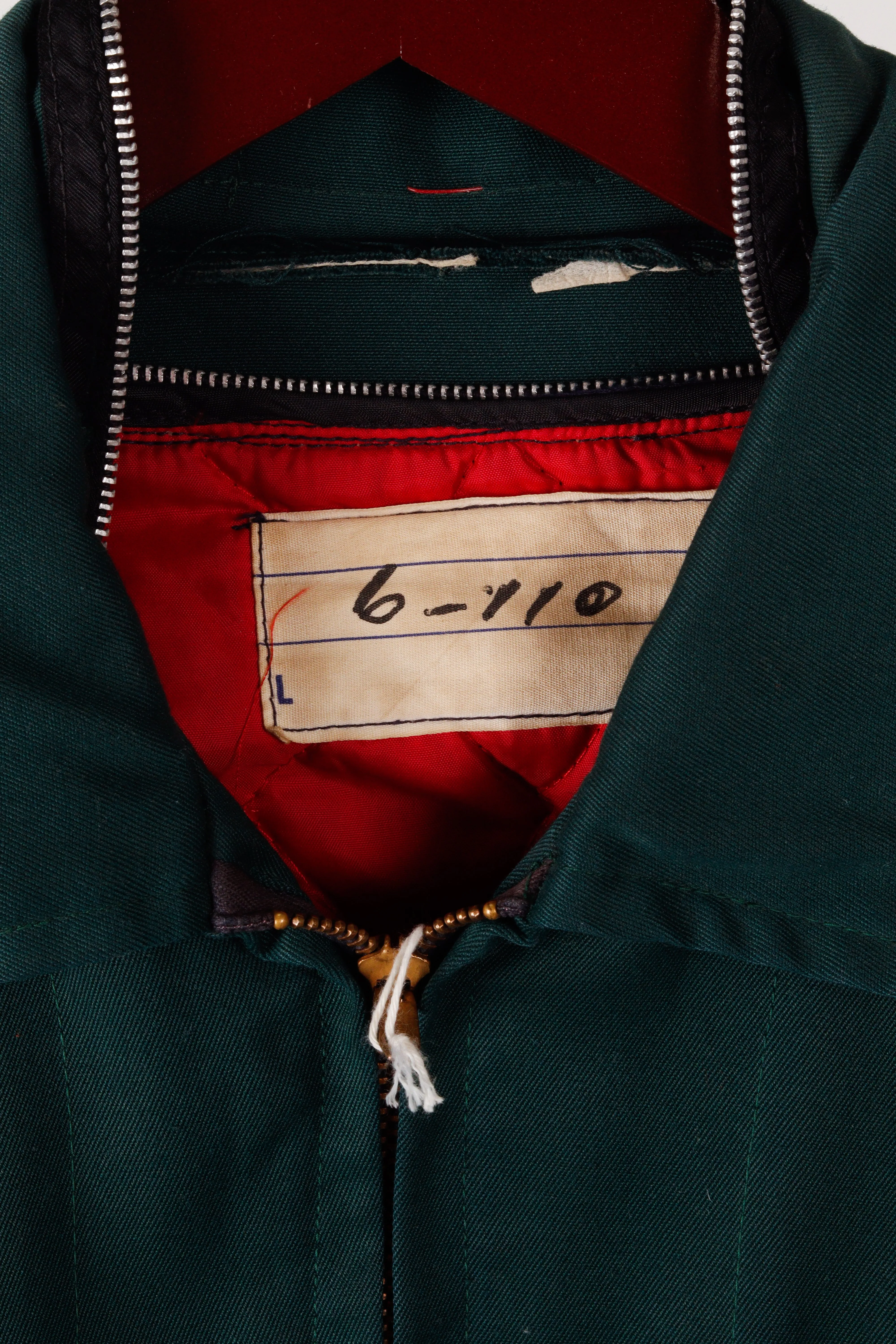 Vintage 50's Braxton Manufacturing Co 'Custom Chain Stitched All In Logo' Work Jacket