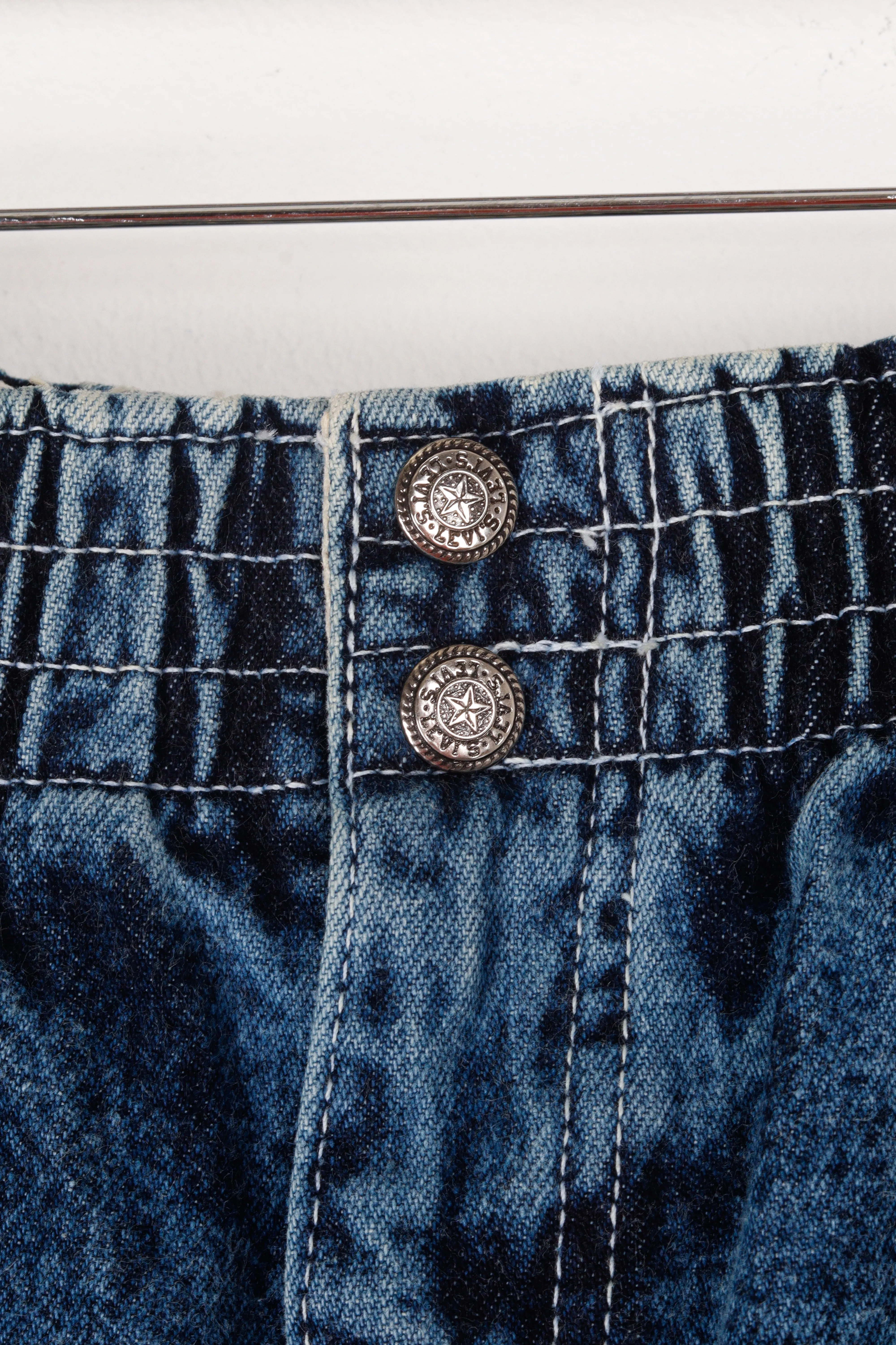 Vintage 80's Levis 'Sport Jeans Acid Wash' Denim Jeans
