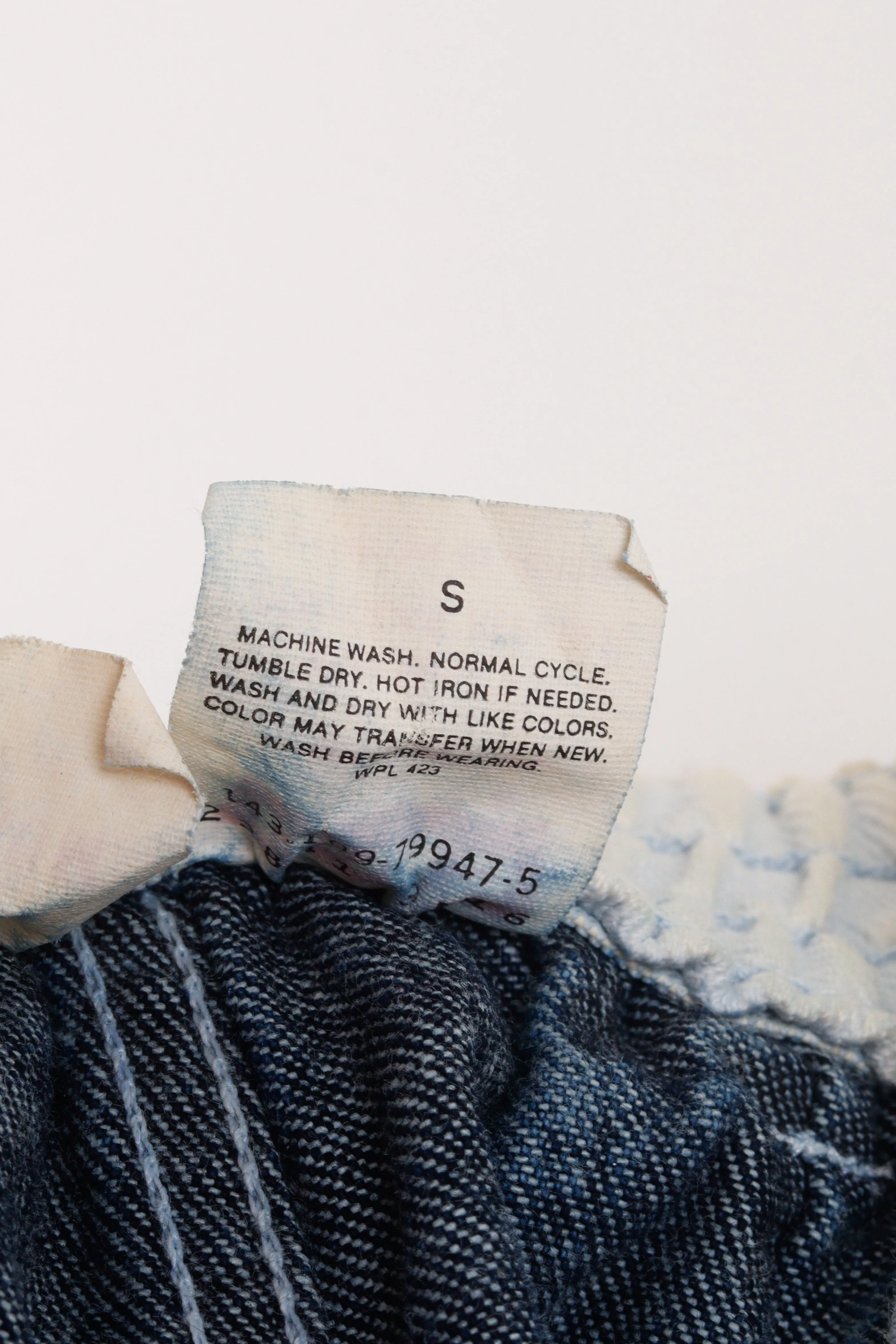 Vintage 80's Levis 'Sport Jeans Acid Wash' Denim Jeans