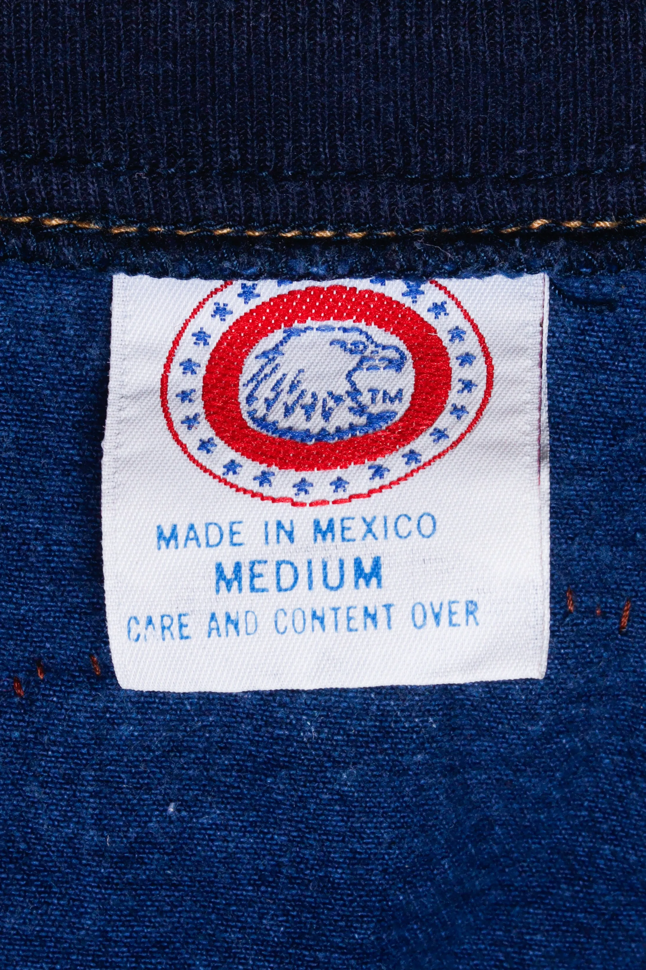 Vintage 90's  'Chief Embroidered' Youth Denim Bomber Jacket