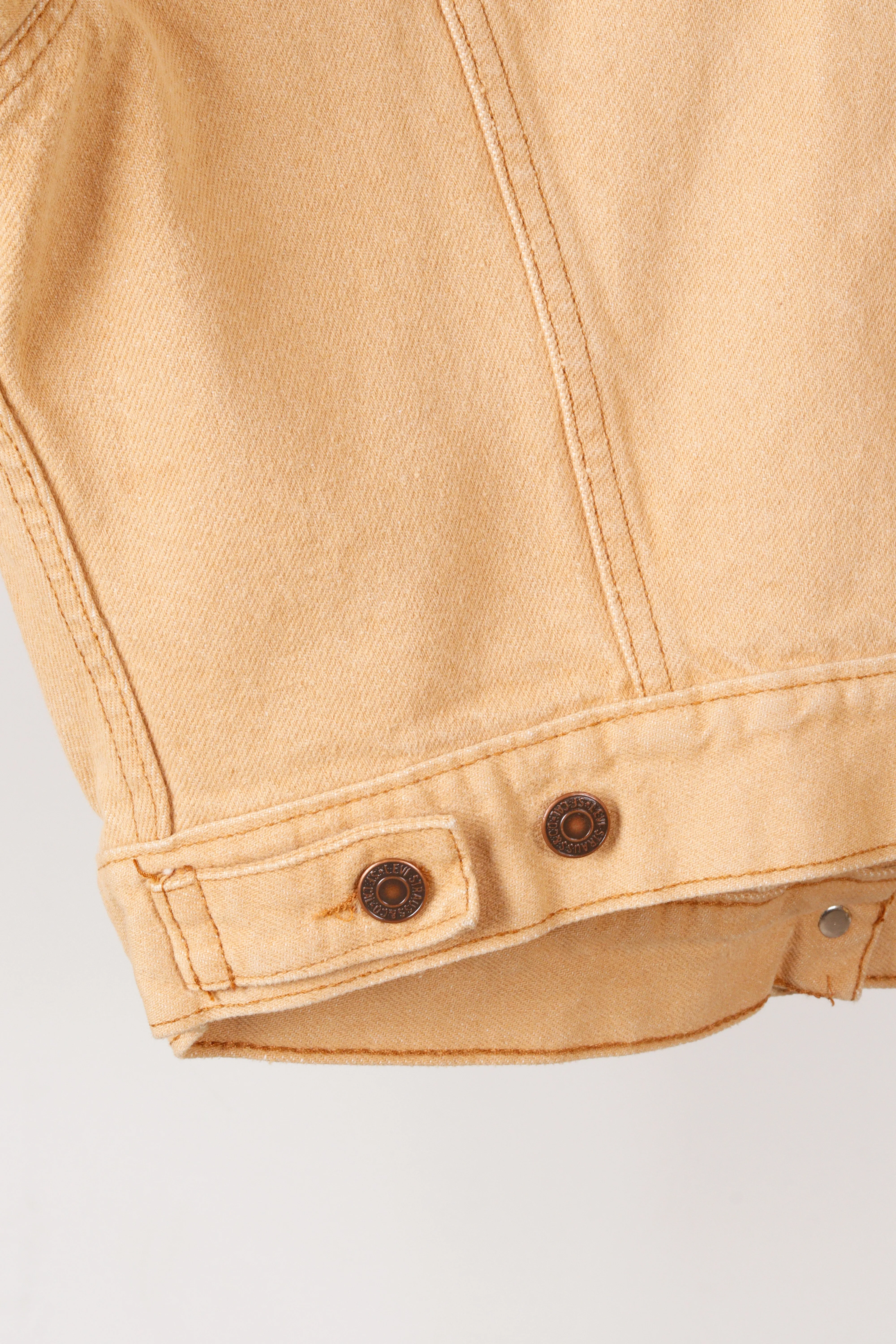 Vintage 90's Levi's 'Naturals' Denim Jacket Tan