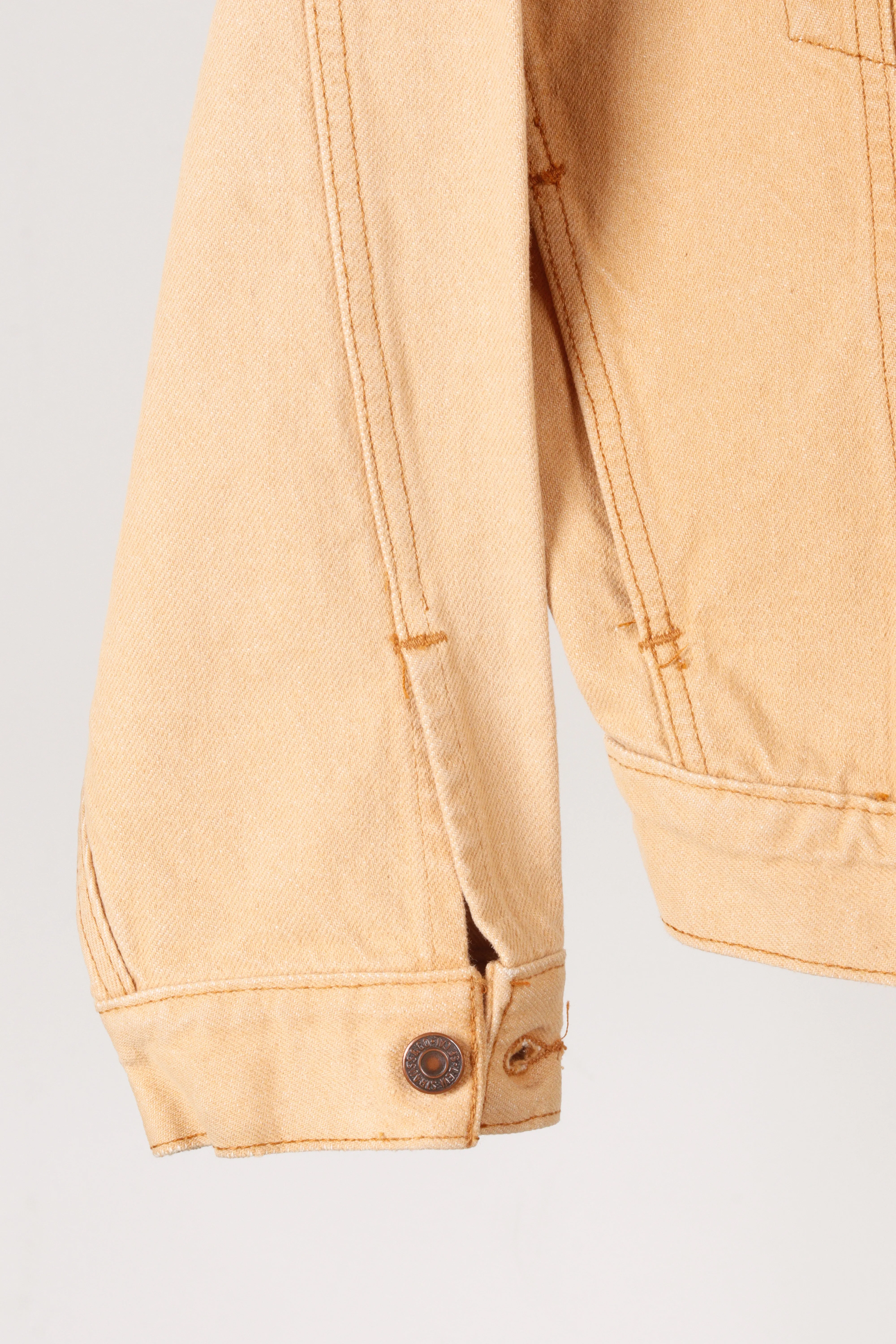 Vintage 90's Levi's 'Naturals' Denim Jacket Tan