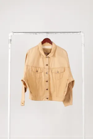 Vintage 90's Levi's 'Naturals' Denim Jacket Tan