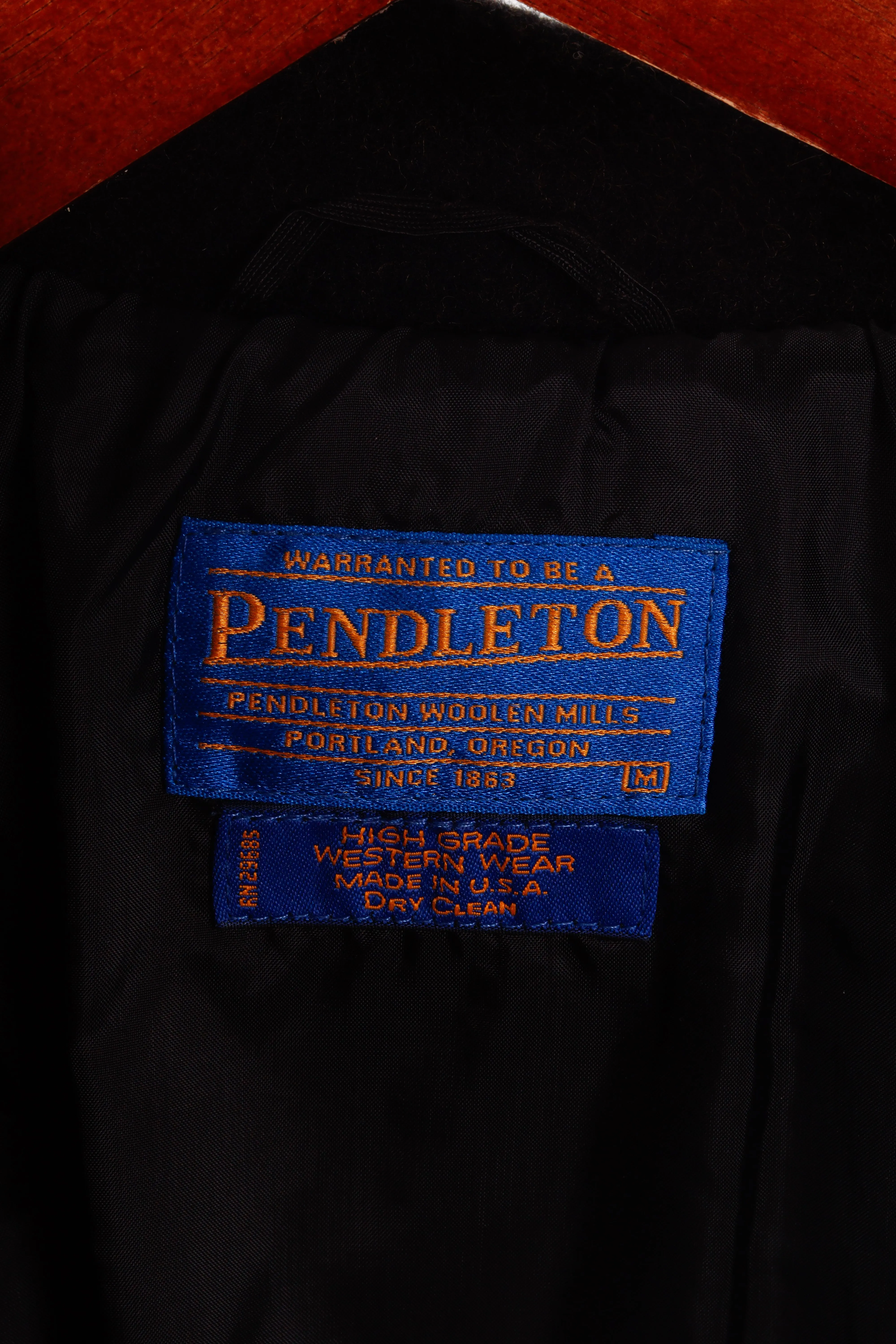 Vintage 90's Pendleton High Grade Western Wear 'Navajo Aztec' Print Wool Jacket