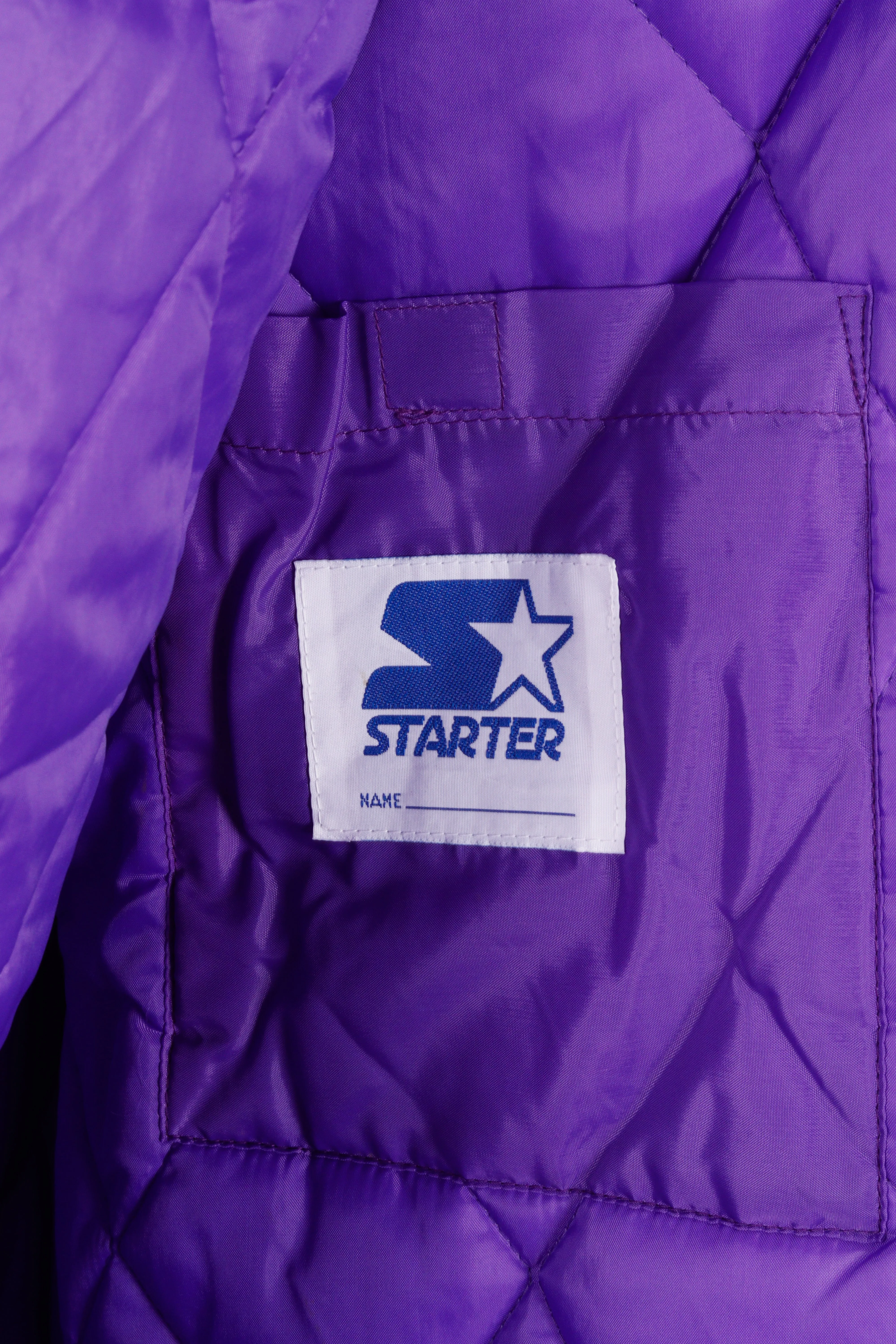 Vintage 90's Starter 'Toronto Raptors Big Logo' Full-Zip Jacket