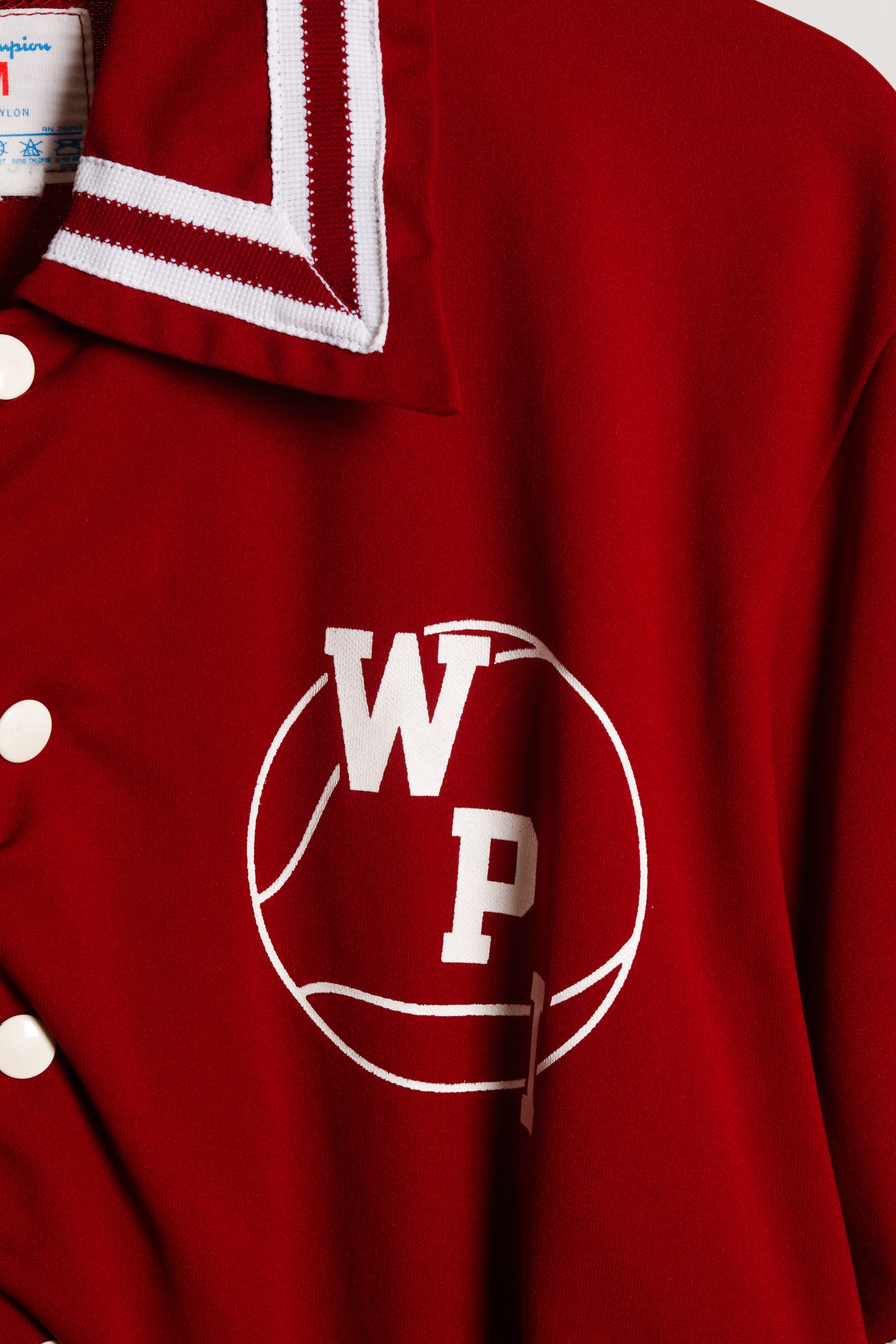 Vintage 90's Worcester Polytechnic Institute '#21 Warm Up' Away Shooting Shirt