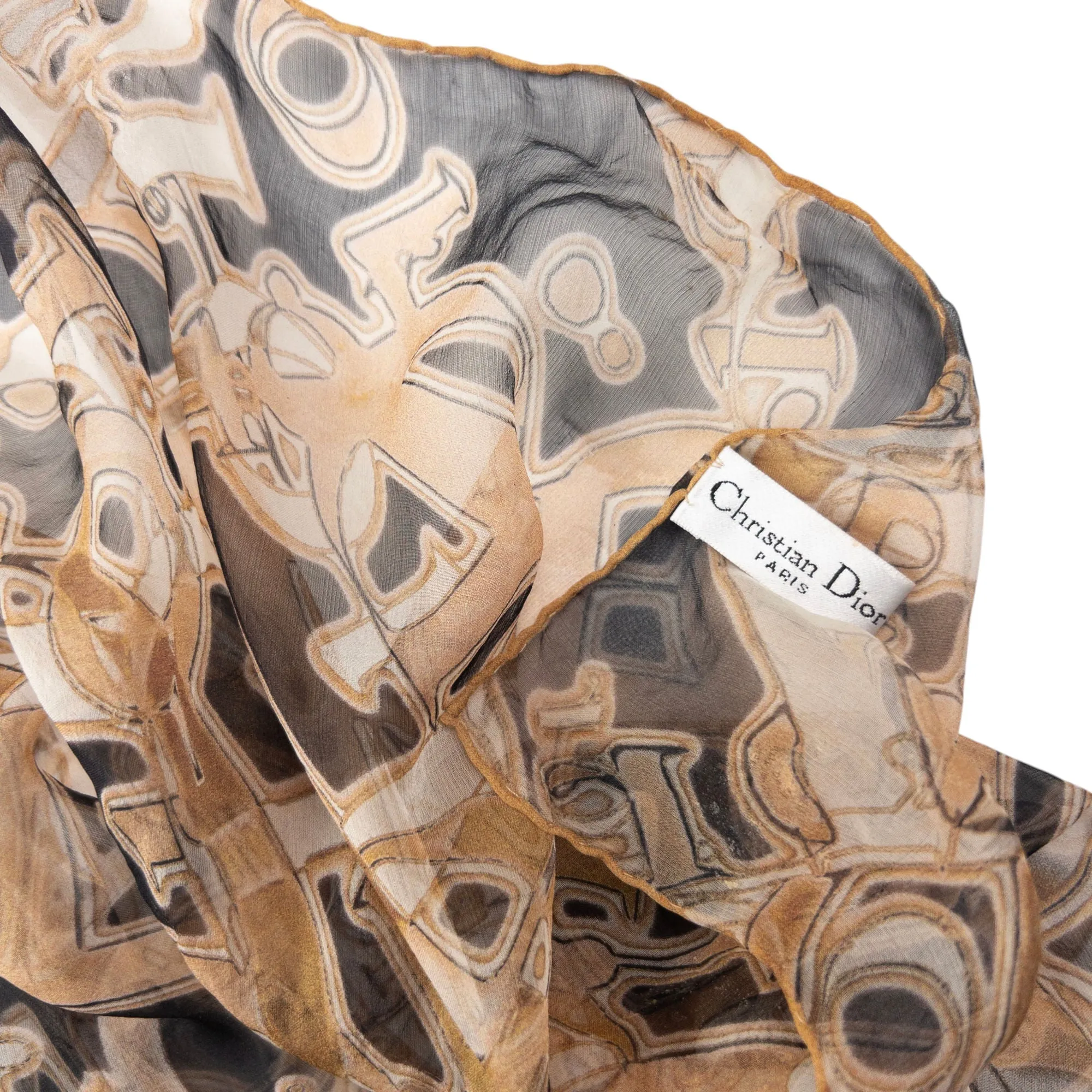 Vintage Dior Silk Scarf
