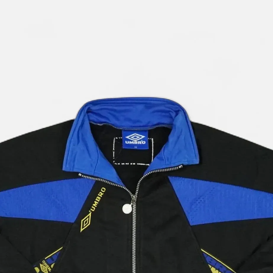 Vintage Umbro Black Trackjacket (XS)