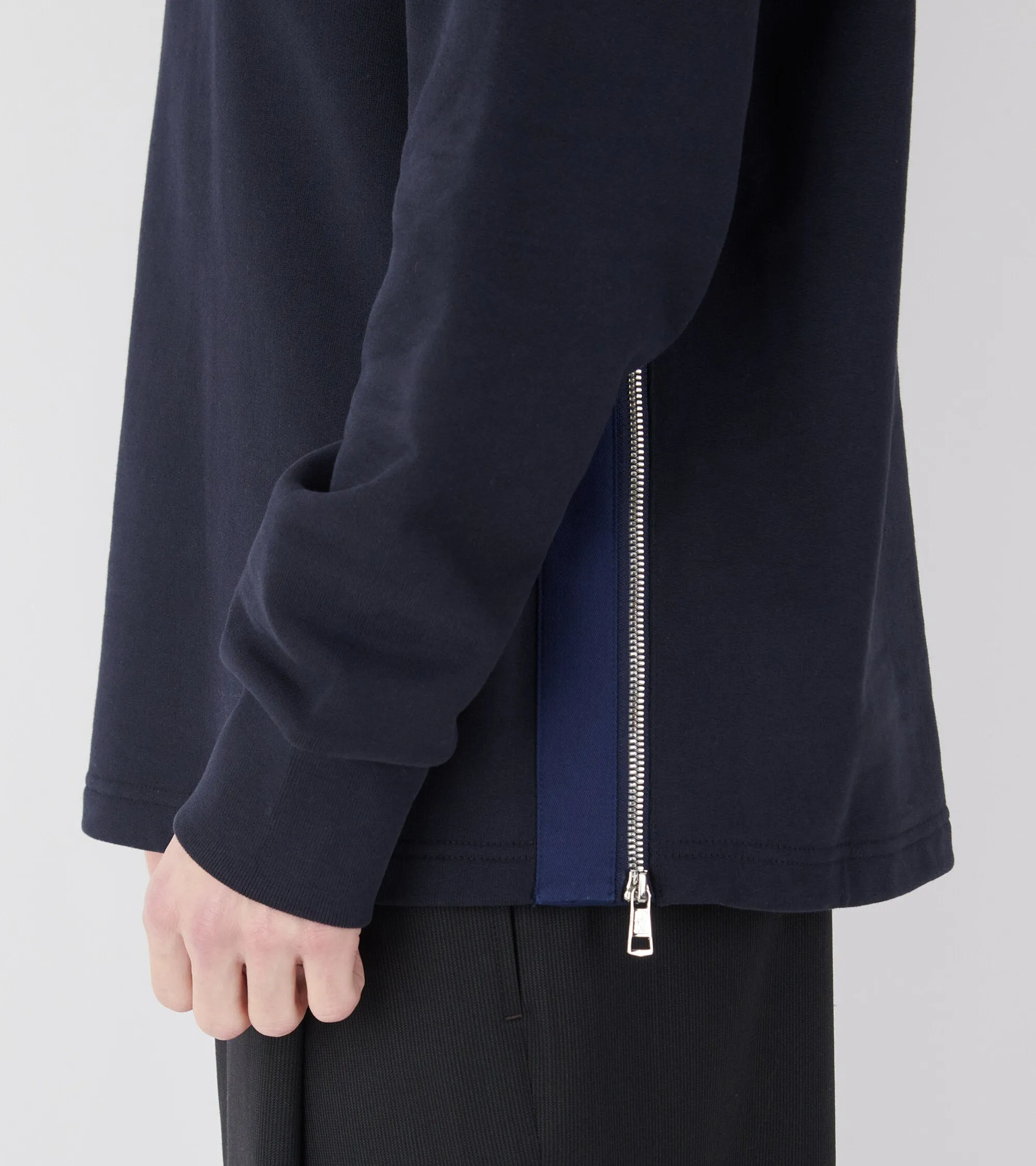 Zip Sweatshirt Navy